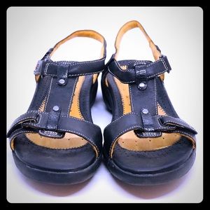 unstructured sandals